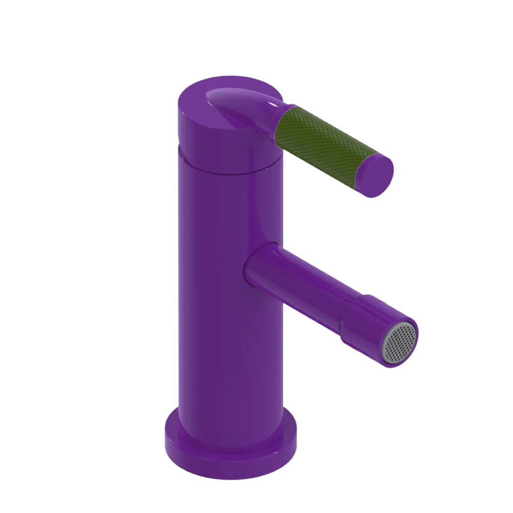 Rubinet Single Control Bidet Fitting (less drain) Purple Haze