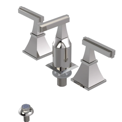 Rubinet Bidet Fitting with Spray, Diverter, and Vacum Breaker (Less Drain) Polished Nickel