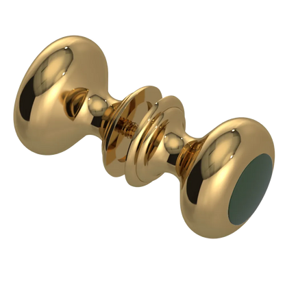 Rubinet Shower Door Knob (set) Gold