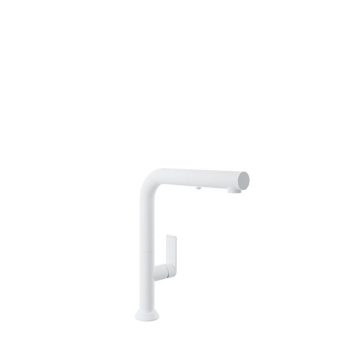 Baril Single-hole kitchen faucet with 2-function pull-down spray