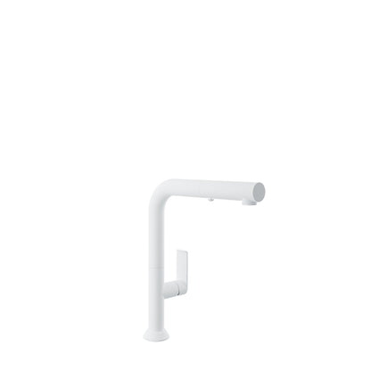 Baril Single-hole kitchen faucet with 2-function pull-down spray