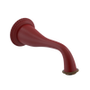Rubinet Tub Filler Spout Wall Mount Maroon