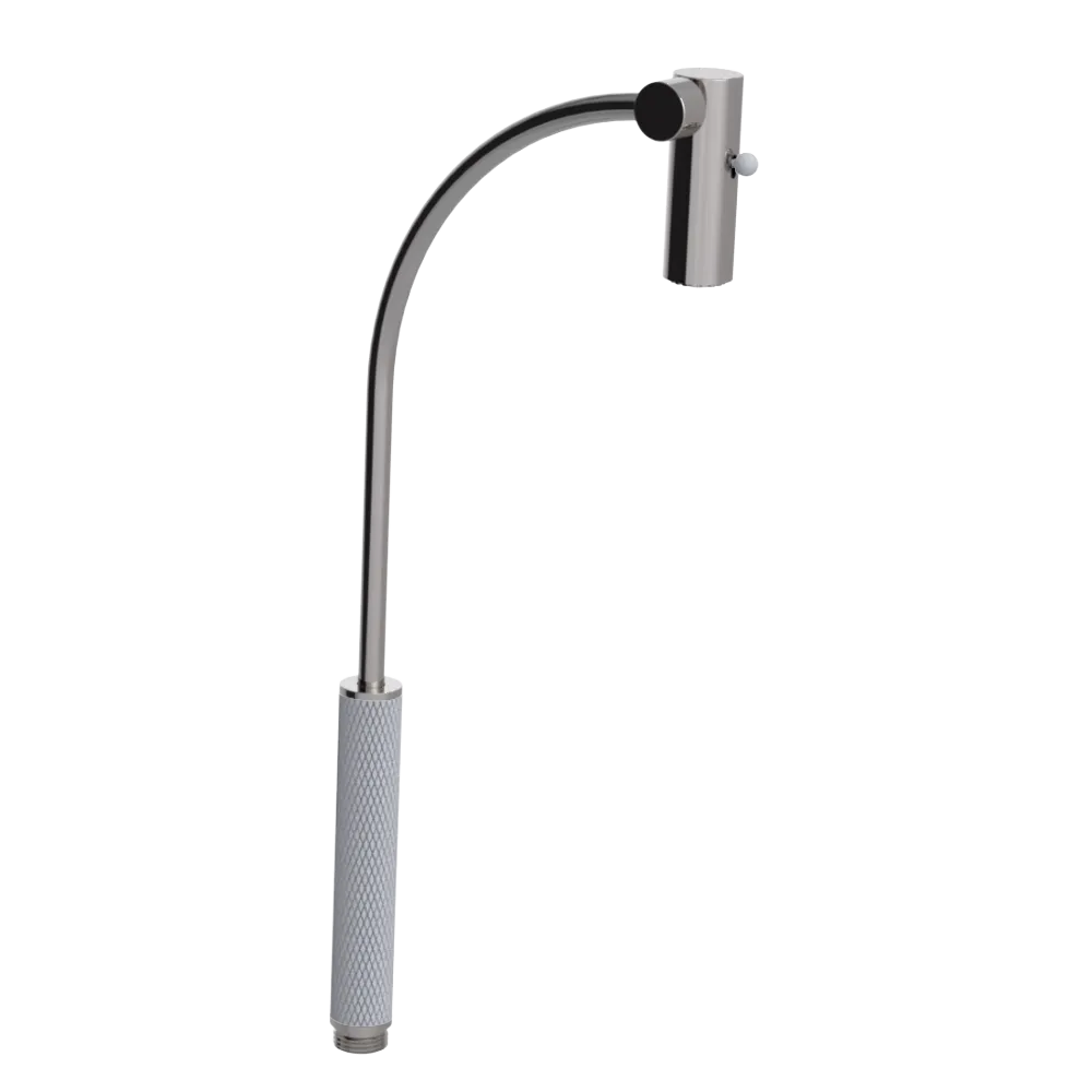 Rubinet Hand Held Shower Bidet Only Polished Nickel