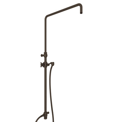 ROHL Riser With Diverter, Hose And Sliding Handshower Holder