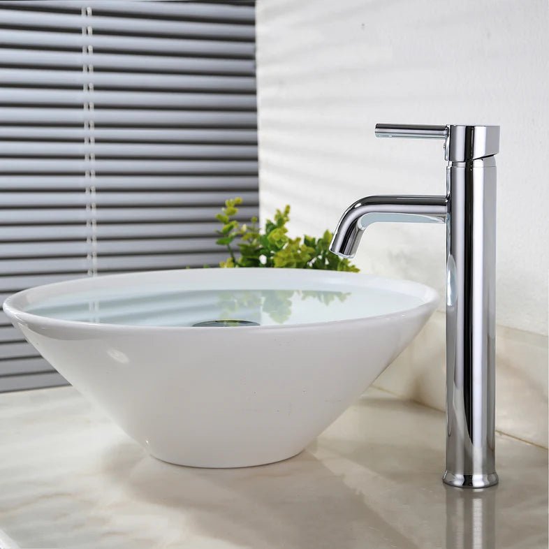 ELEGANTE Vessel Sink Bathroom Faucet - F11T04 - Golzar Home