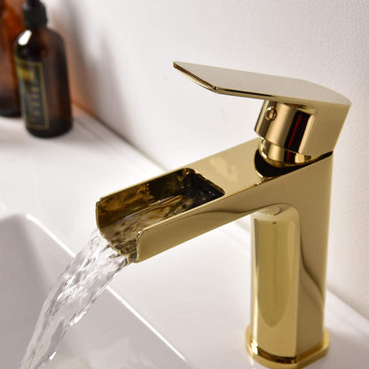 ELLISE Single Hole Bathroom Faucet - F11126 - Golzar Home