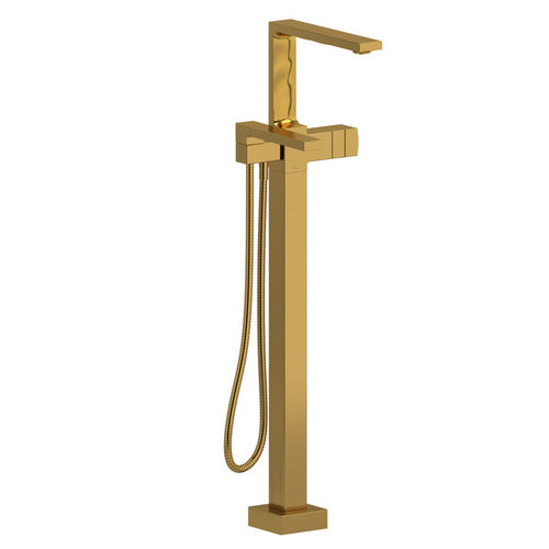 Riobel Reflet™ Thermostatic Single  Hole Floor Mount Tub Filler Trim