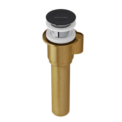 IntelliDrain™ Push Drain for Victoria + Albert® Bathtubs Without an Overflow Hole