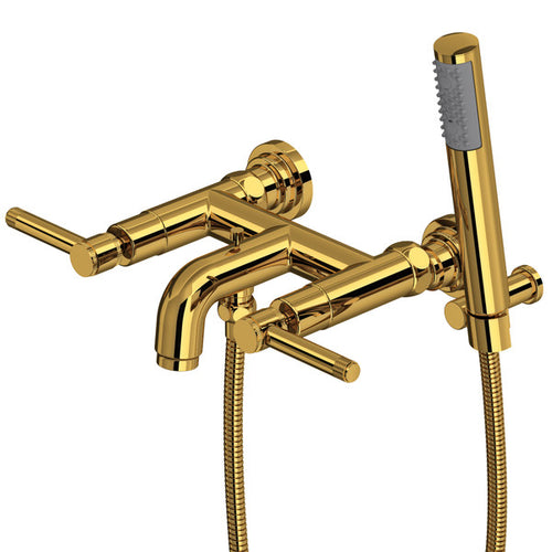 ROHL Campo Wall Mount Exposed Tub Filler With Handshower