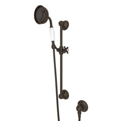 ROHL Handshower Set With 22" Slide Bar & 3-Function Handshower