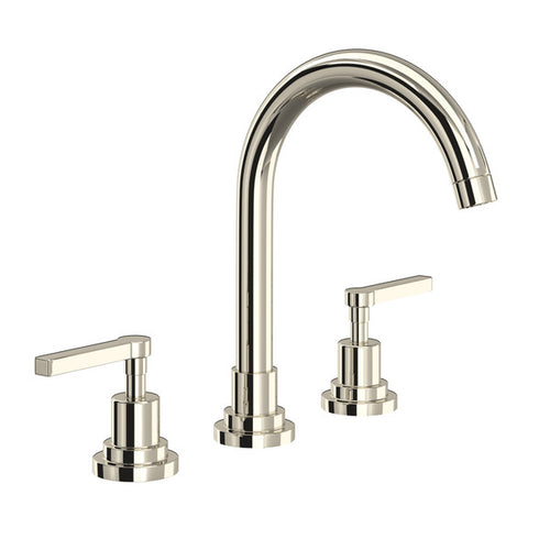 ROHL Lombardia C-Spout Widespread Bathroom Faucet