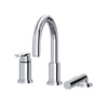 Riobel Arca™ 3-Hole Pressure Balance Deck Mount Tub Filler Trim