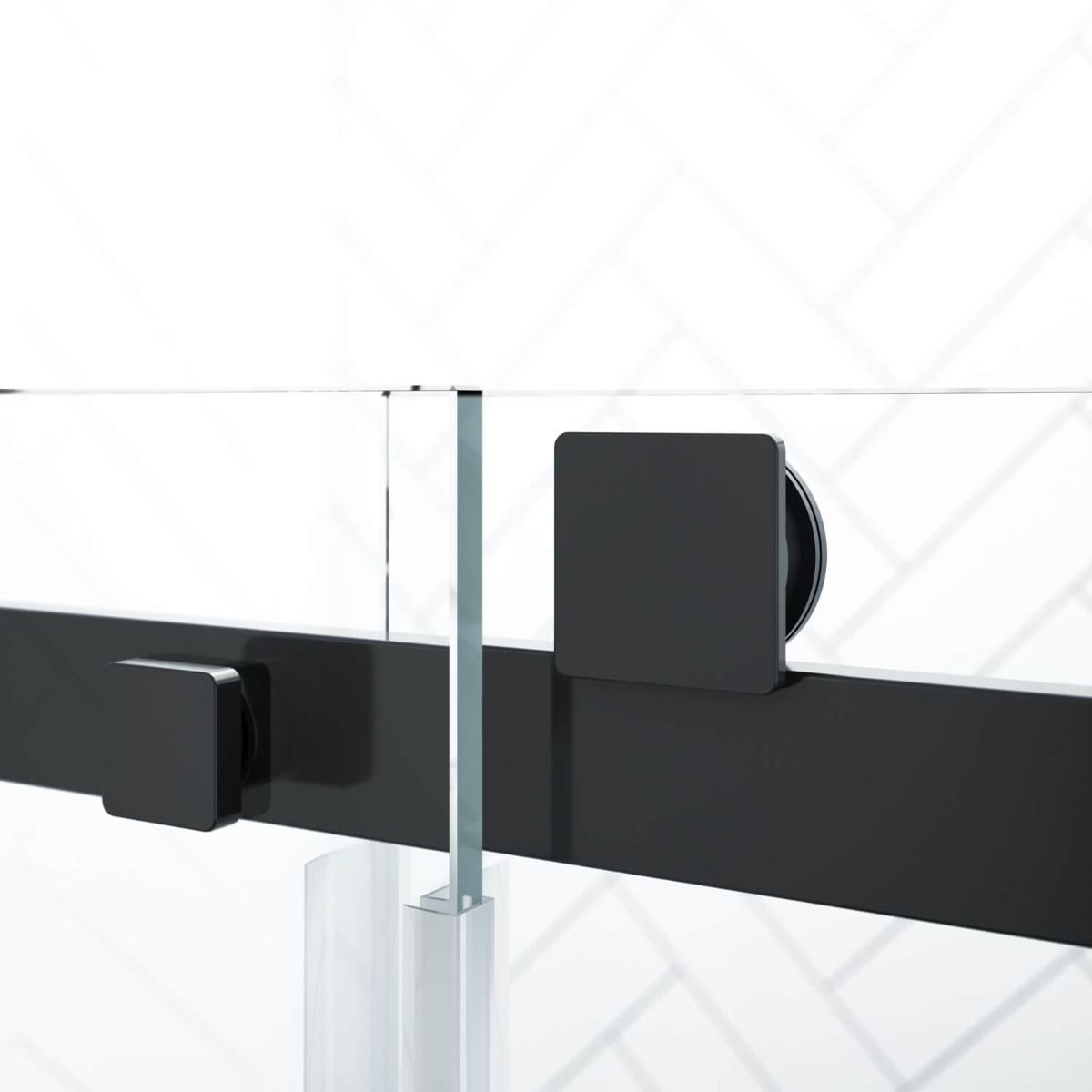 Kalia KONCEPT EVO Sliding Shower door 48” x 77” with 36" return panel - KP protective film (Reversible) – DR2130-160-005/DR2050-160-005