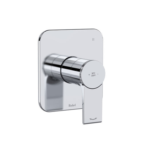 Riobel Fresk™ 1/2" Therm & Pressure Balance Trim With 5 Functions