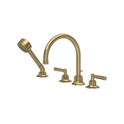 ROHL Graceline® 4-Hole Deck Mount Tub Filler