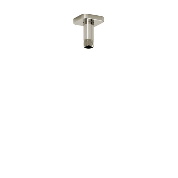 RIOBEL 3" Ceiling Mount Shower Arm With Square Escutcheon
