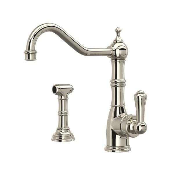 Perrin & Rowe Edwardian™ Kitchen Faucet With Side Spray