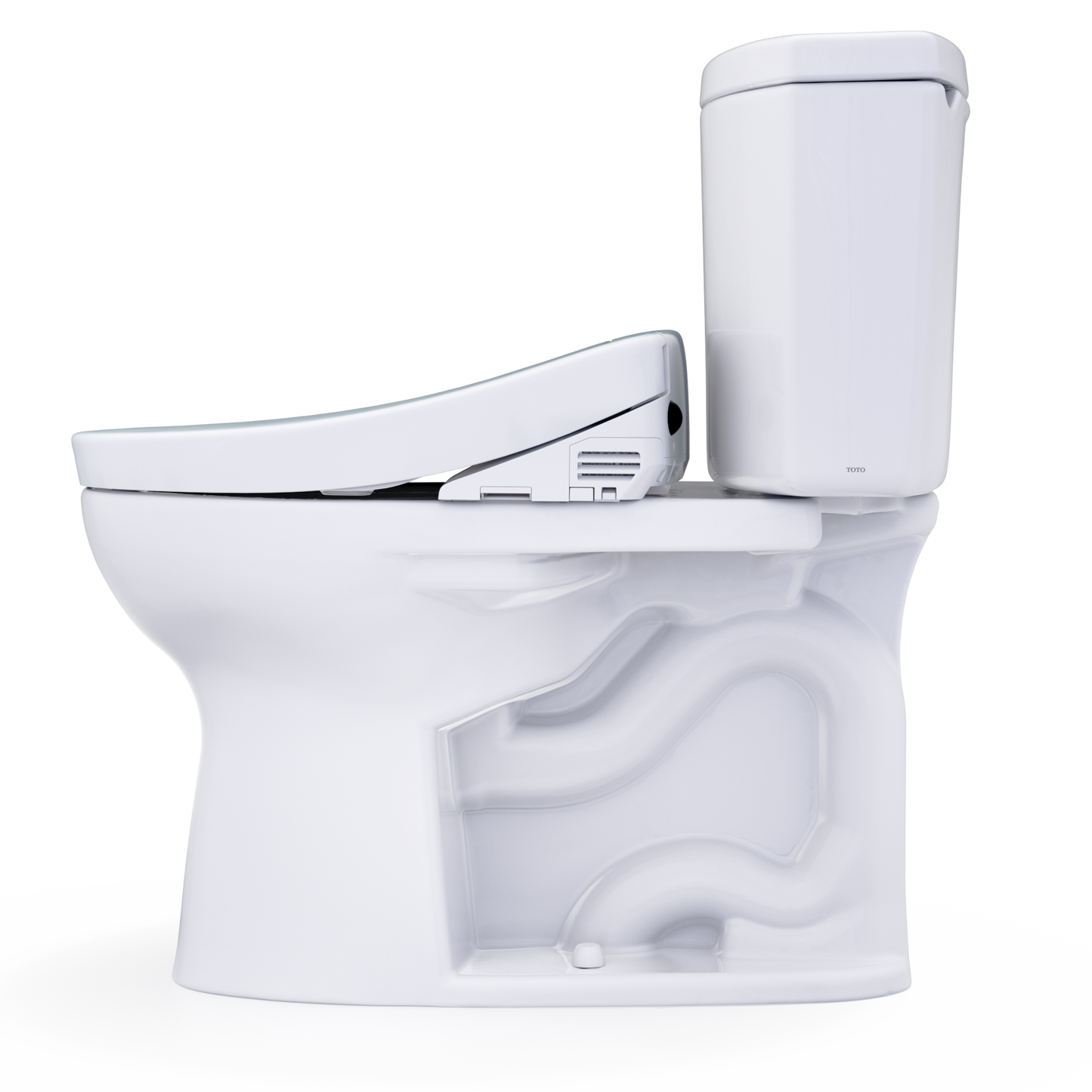 Toto Drake® II 1G® Washlet®+ S5 Two-Piece Toilet - 1.0 Gpf