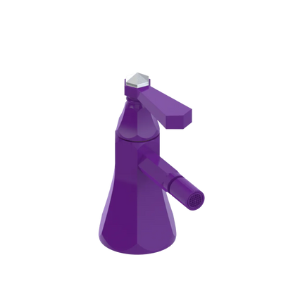 Rubinet Single Control Bidet Fitting (less drain) Purple Haze