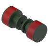 Rubinet Shower Door Knob (set) Green Envy