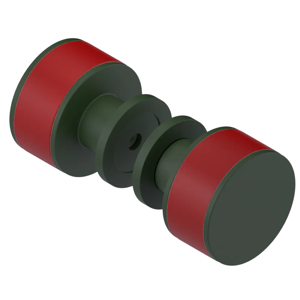 Rubinet Shower Door Knob (set) Green Envy