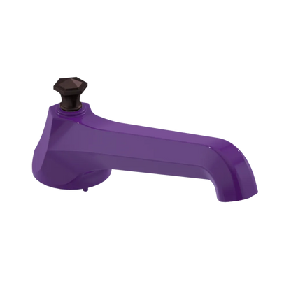 Rubinet Tub Filler Spout Deck Mount Purple Haze