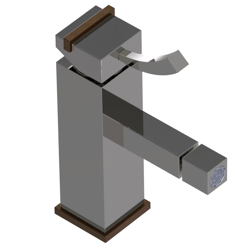 Rubinet Single Control Bidet Fitting (less drain) Polished Nickel