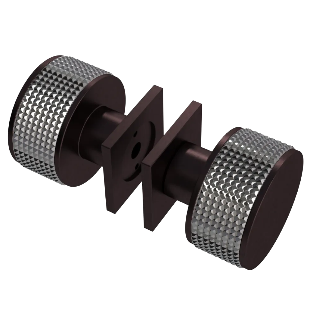 Rubinet Shower Door Knob (set) Oil Rubbed Bronze
