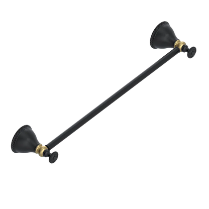 Rubinet Towel Bar 24" Matt Black