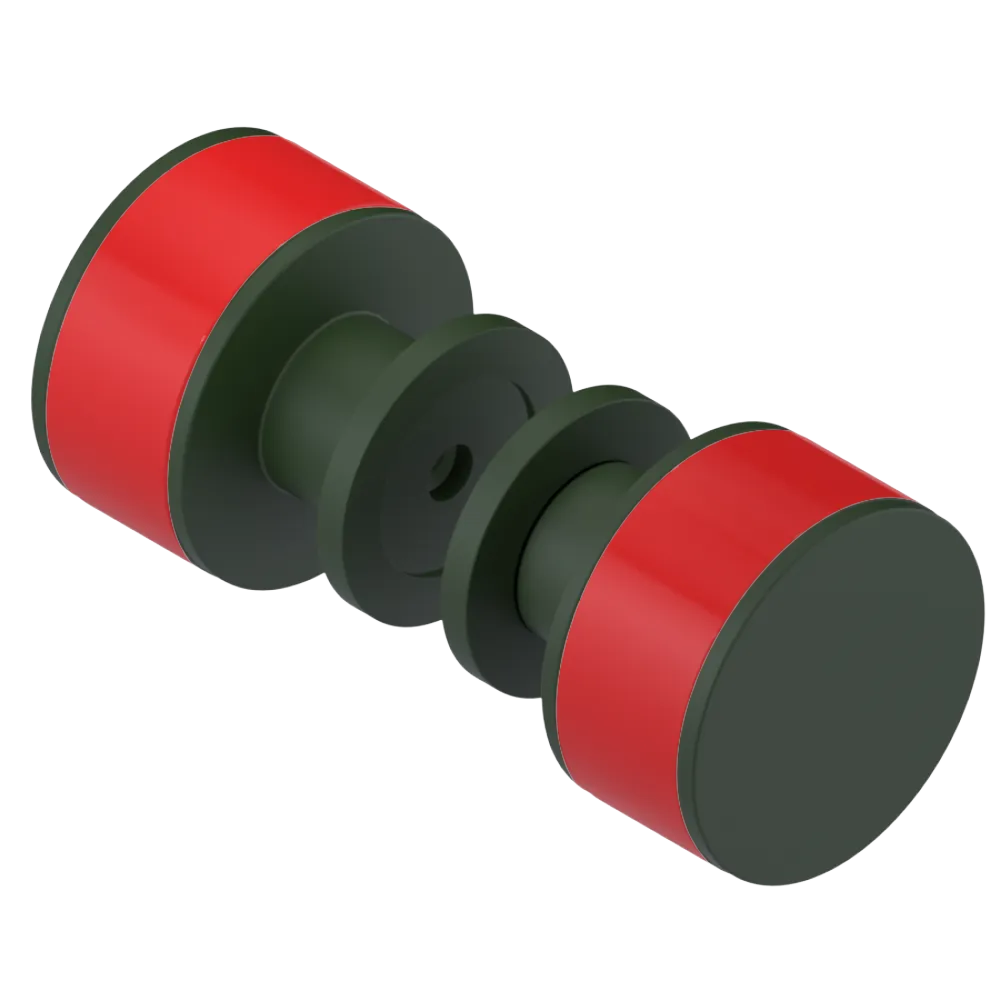 Rubinet Shower Door Knob (set) Green Envy