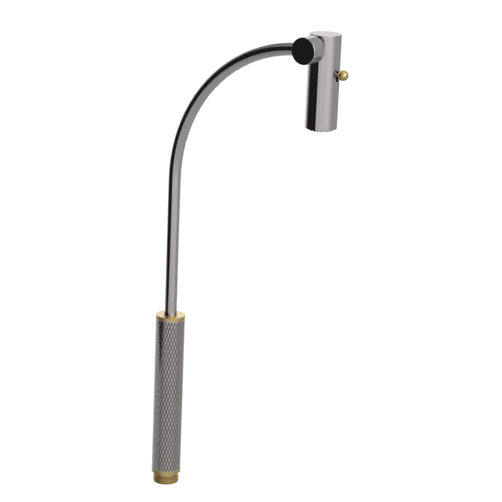 Rubinet Hand Held Shower Bidet Only Polished Nickel
