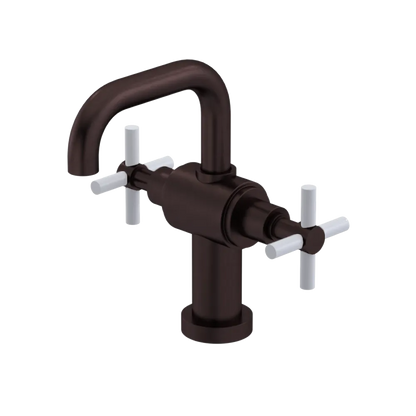 Rubinet Single Hole Dual Handle Lav. Set. (less drain) Oil Rubbed Bronze