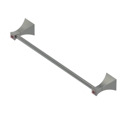 Rubinet Towel Bar 18" Satin Nickel