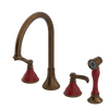 Rubinet Widespread Kitchen Set with Hand Spray Oil Rubbed Bronze