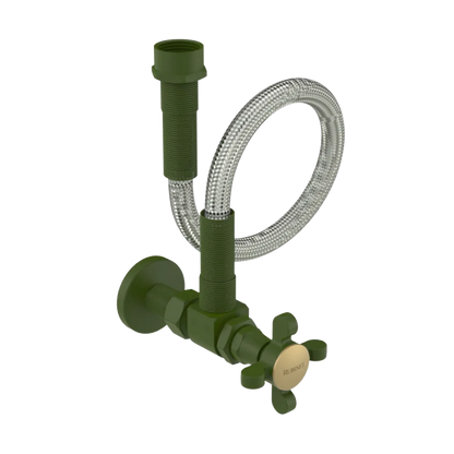 Rubinet Exposed Supply Kit (classic) x2 Green Envy