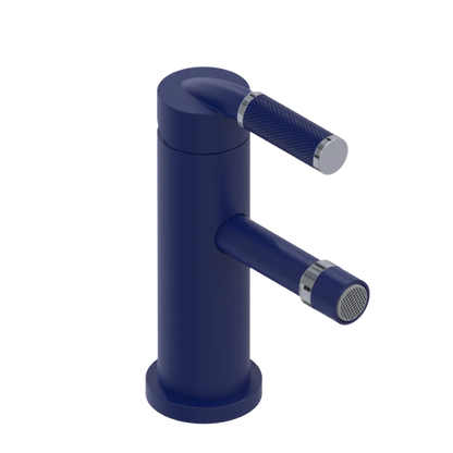 Rubinet Single Control Bidet Fitting (less drain) Midnight Blue