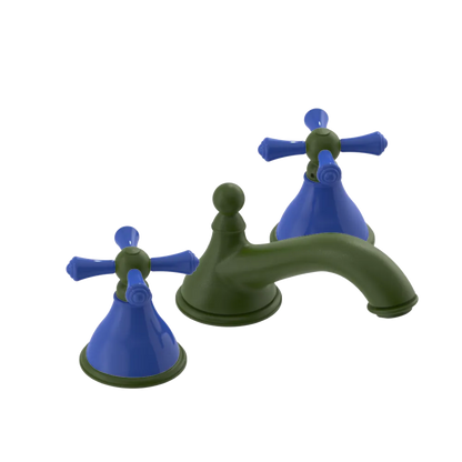 Rubinet Widespread Lav. Set. (less drain) Green Envy