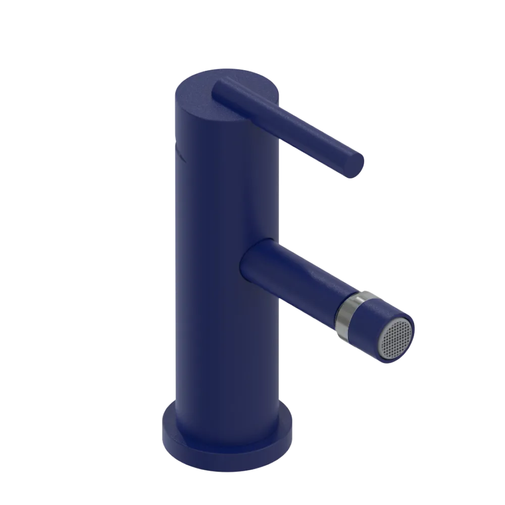 Rubinet Single Control Bidet Fitting (less drain) Midnight Blue
