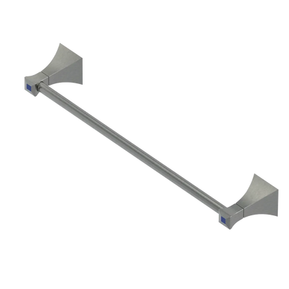 Rubinet Towel Bar 18" Satin Nickel