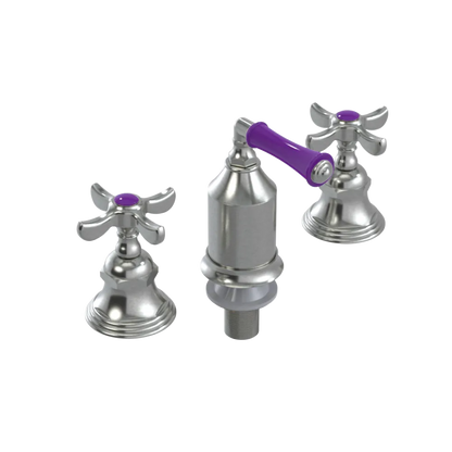 Rubinet Bidet Fitting with Spray, Diverter, and Vacum Breaker (Less Drain) Satin Nickel