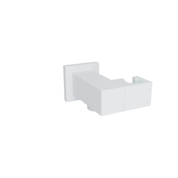 Baril Wall-mounted hand shower holder and supply elbow
