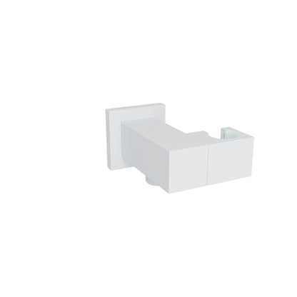 Baril Wall-mounted hand shower holder and supply elbow