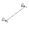 Rubinet Towel Bar 24" Matt White