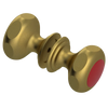 Rubinet Shower Door Knob (set) Antique Brass Matt