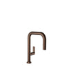 Baril Single-hole bar / prep kitchen faucet with 2-function pull-down spray