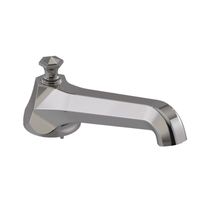 Rubinet Tub Filler Spout Deck Mount Polished Nickel
