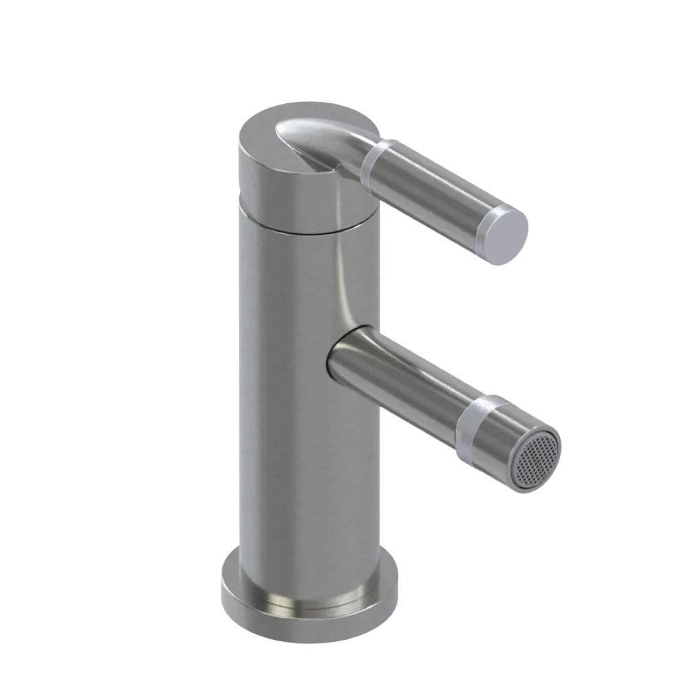 Rubinet Single Control Bidet Fitting (less drain) Satin Nickel