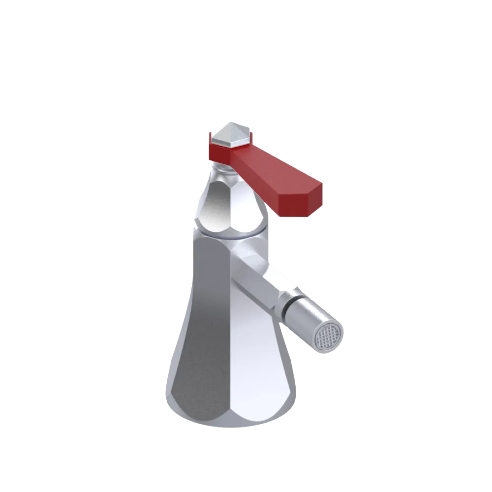 Rubinet Single Control Bidet Fitting (less drain) Satin Chrome