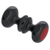 Rubinet Shower Door Knob (set) Matt Black