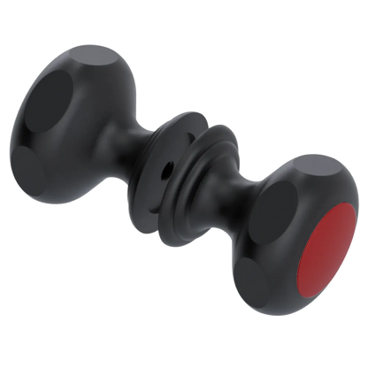 Rubinet Shower Door Knob (set) Matt Black